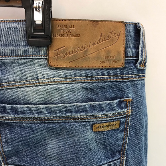 Fiorucci F&J Italian Designed Blue Jeans Size 32 - Picture 6 of 8